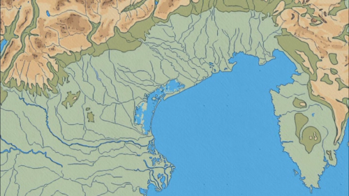 Die Lagune von Venedig