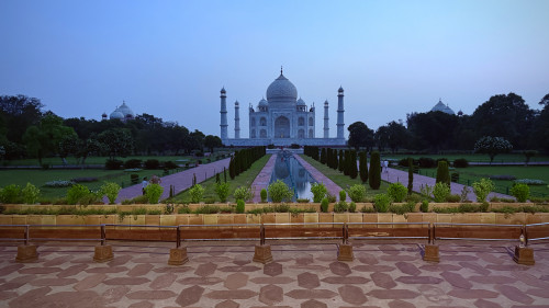 AT THE HEART OF TAJ MAHAL