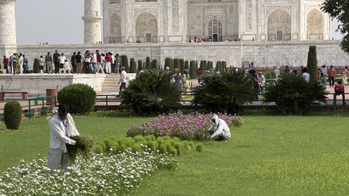 AT THE HEART OF TAJ MAHAL